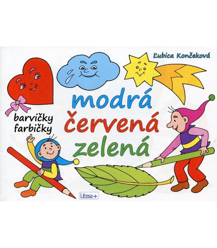 Modrá Červená Zelená omalovánky
