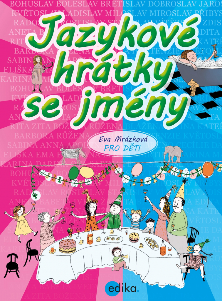 Jazykové hrátky se jmény kniha