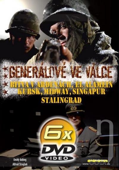 Generálové ve válce 6x DVD