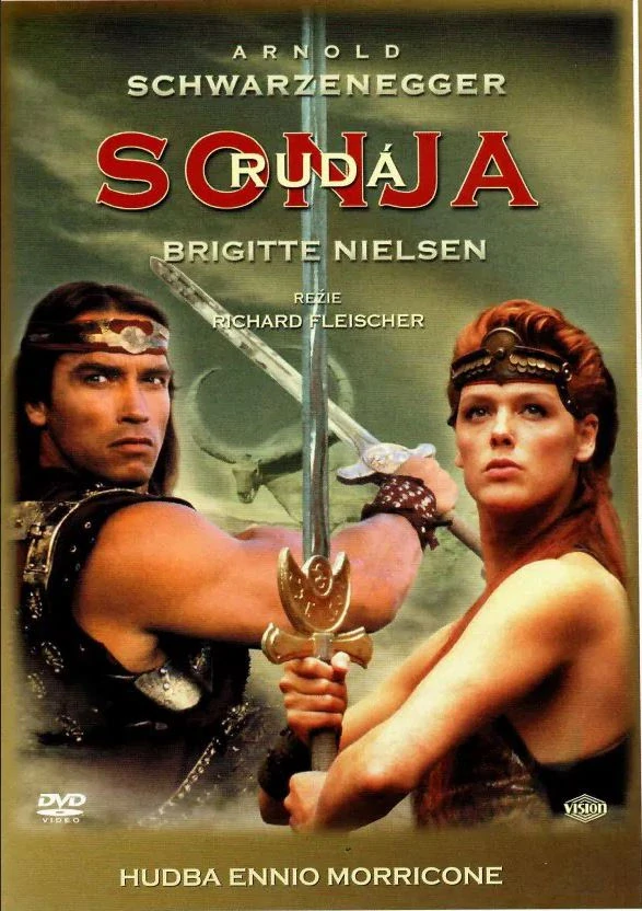Rudá Sonja DVD