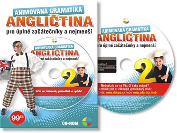 Angličtina animovaná gramatika díl 2 CD-ROM