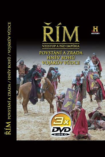 Řím vzestup a pád impéria 3x DVD