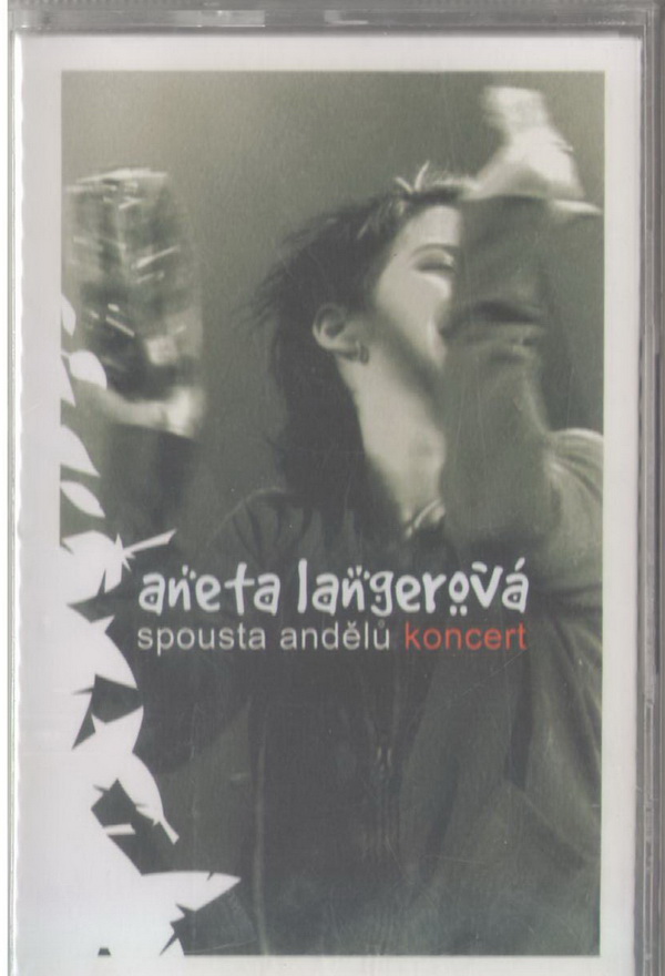 Aneta Langerová Spousta andělů koncert MC kazeta