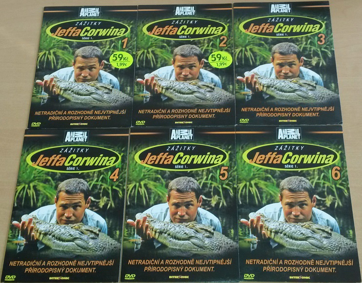 Zážitky Jeffa Corwina série 1 6x DVD