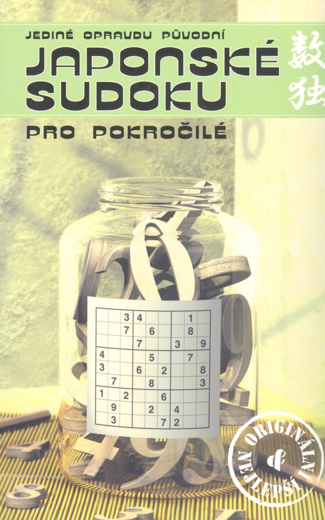 Japonské sudoku jediné opravdu původní pro pokročilé