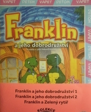Franklin a jeho dobrodružství 3x dvd