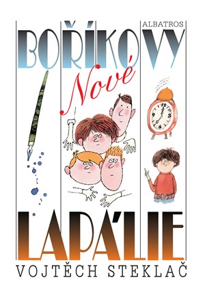 Boříkovy nové lapálie Vojtěch Steklač 2002 kniha