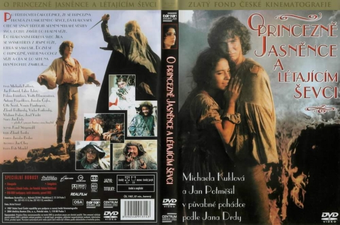 O princezně Jasněnce a létajícím ševci DVD