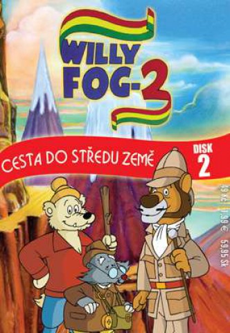 Willy Fog disk 2 Cesta do středu Země DVD