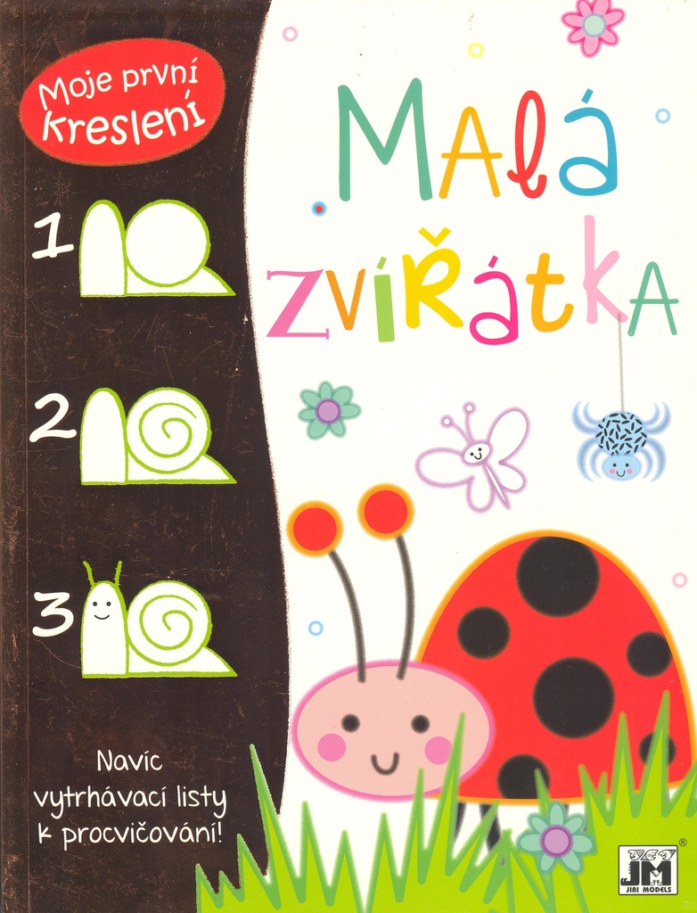 Malá zvířátka Moje první kreslení kniha
