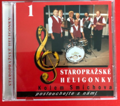 Staropražské heligonky kolem Smíchova 1 CD