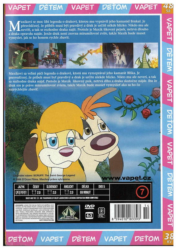 Maxík a drak DVD