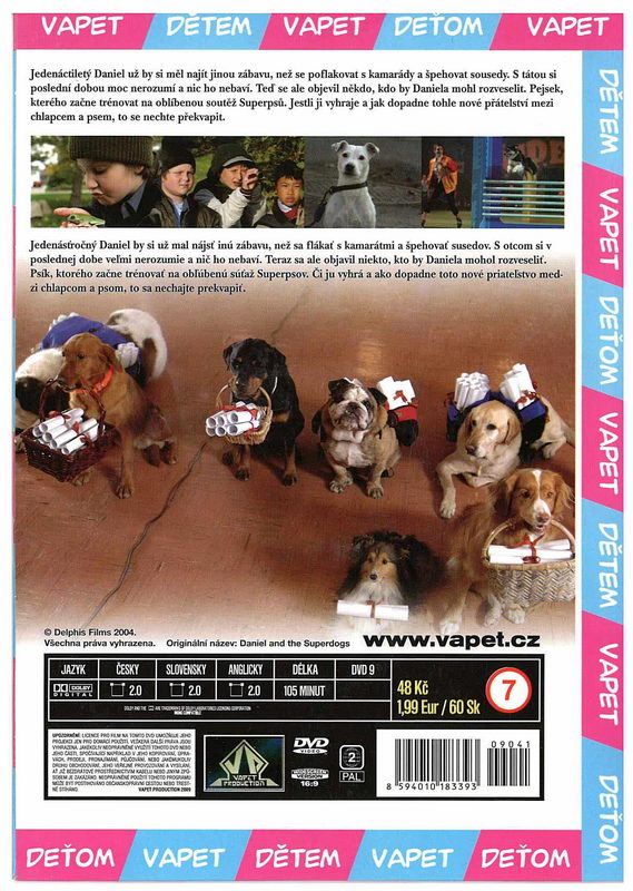 Daniel a superpsi DVD