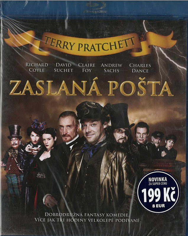 Zaslaná pošta, blu-ray disc