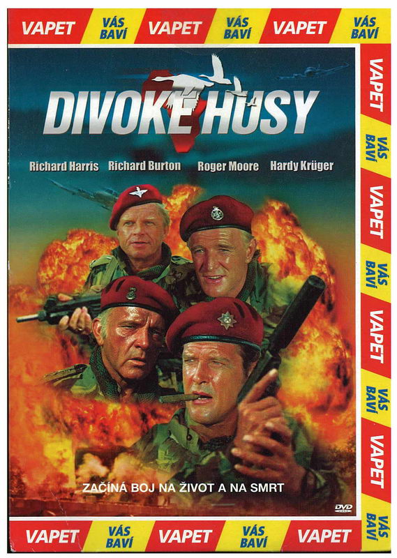 Divoké husy DVD