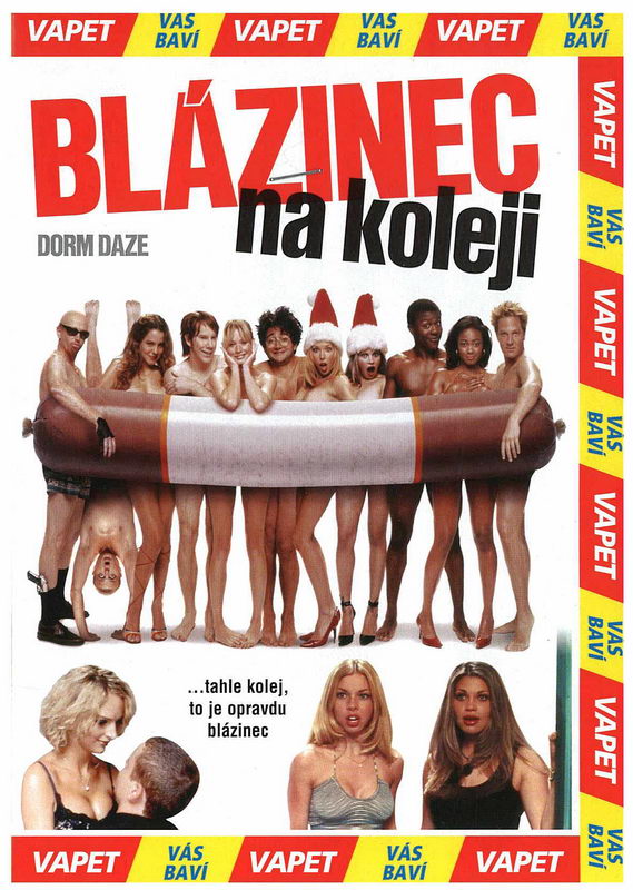 Blázinec na koleji DVD