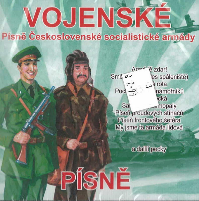 Vojenské písně Československé socialistické armády - CD