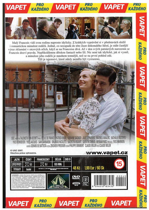 Tajemství DVD