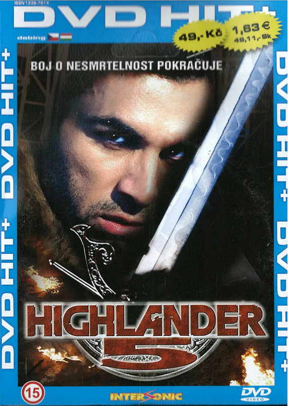 Highlander 5 DVD