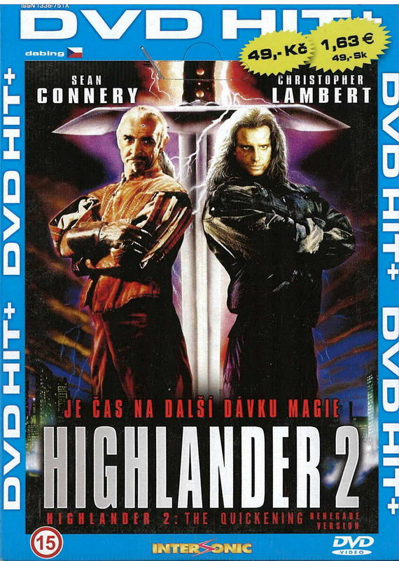 Highlander 2 - Síla kouzla DVD