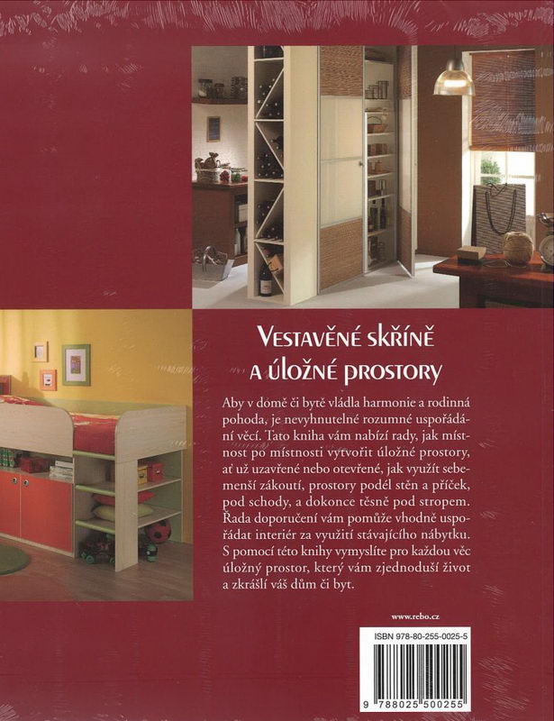 Vestavěné skříně a úložné prostory (Francoise Coffrant)