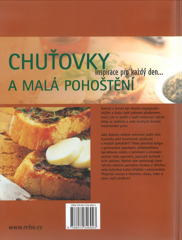 Chuťovky a malá pohoštění