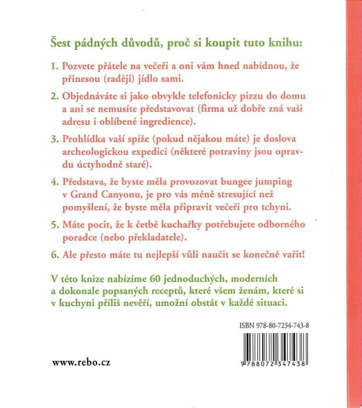 Kuchařka pro dívky, které se od svých matek příliš nenaučily