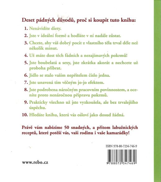 50 receptů pro štíhlou linii aneb Jak si báječně pochutnat a zůstat přitažlivá