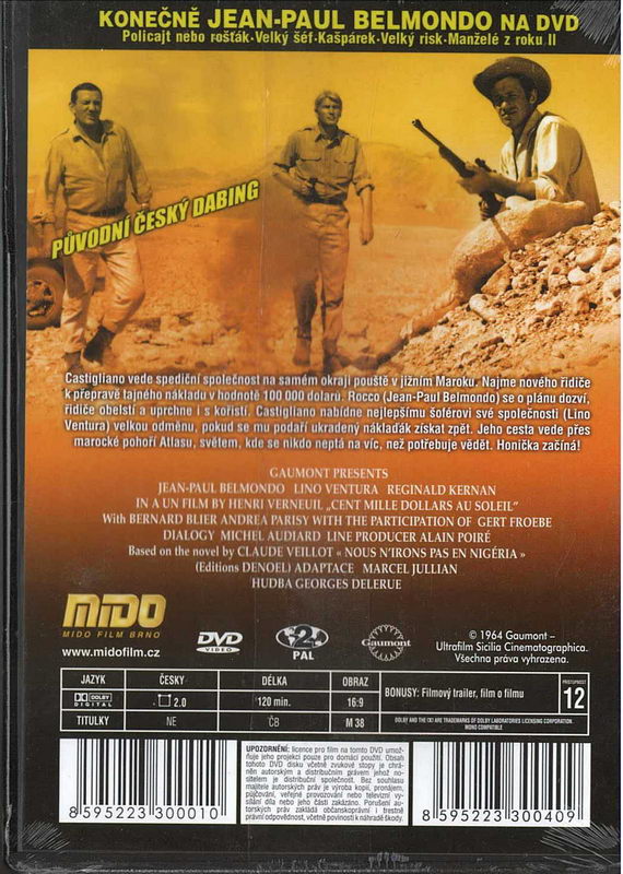 100 000$ na Slunci DVD