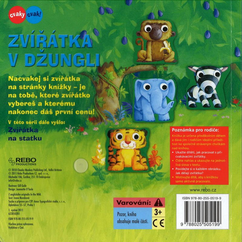 Zvířátka v džungli