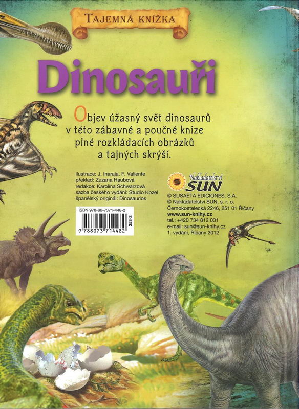 Tajemná knížka Dinosauři