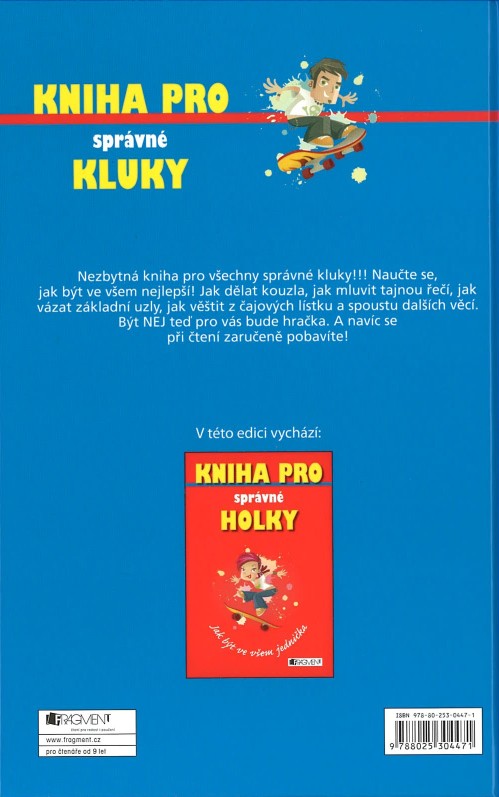 Kniha pro správné kluky