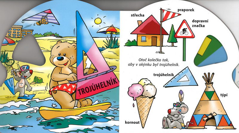 Ťapík se učí znát tvary