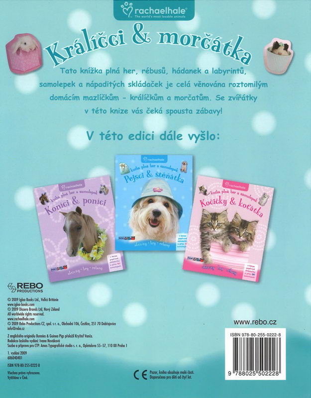 Králíčci a morčátka - kniha plná her