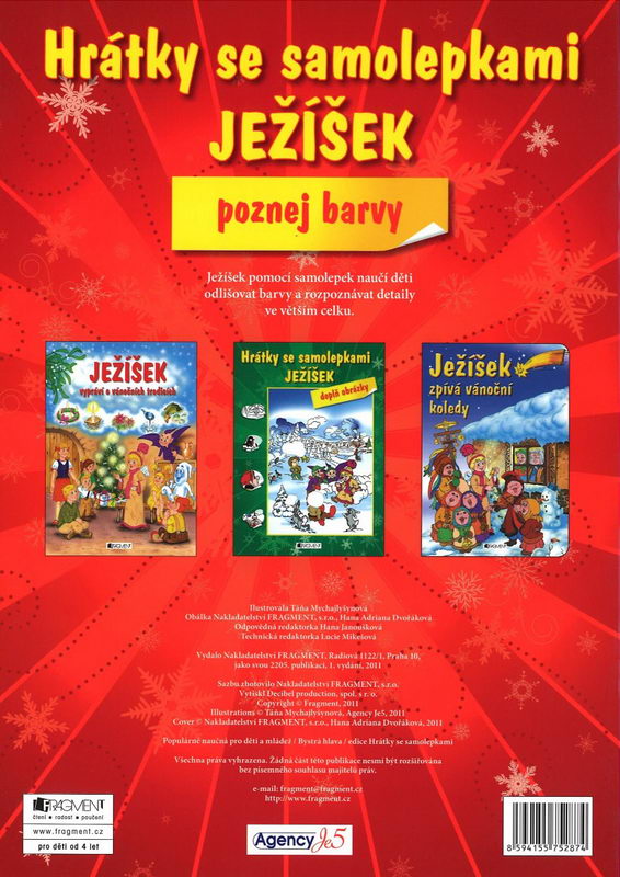 Hrátky se samolepkami Ježíšek