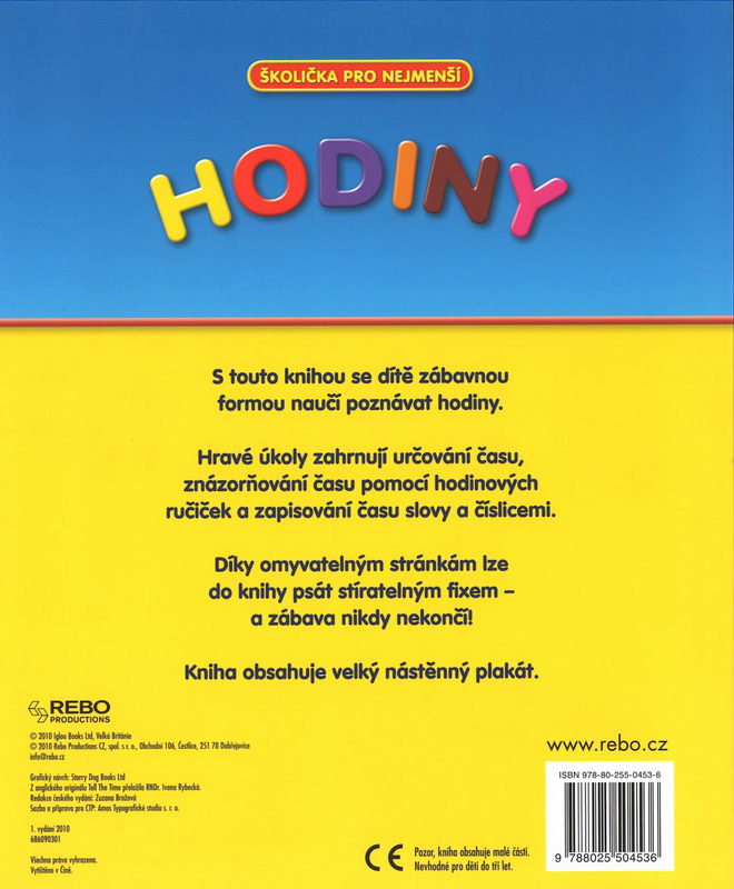 Hodiny Školička pro nejmenší