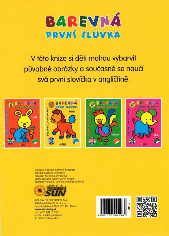 Barevná první slůvka Koník