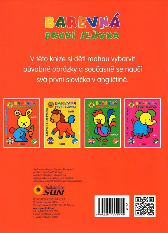 Barevná první slůvka Králík