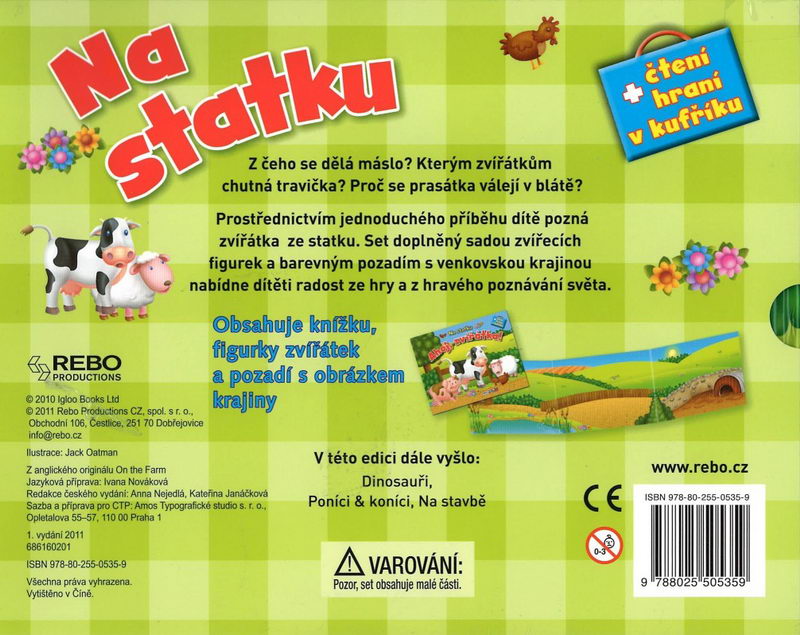 Na statku + čtení, hraní v kufříku