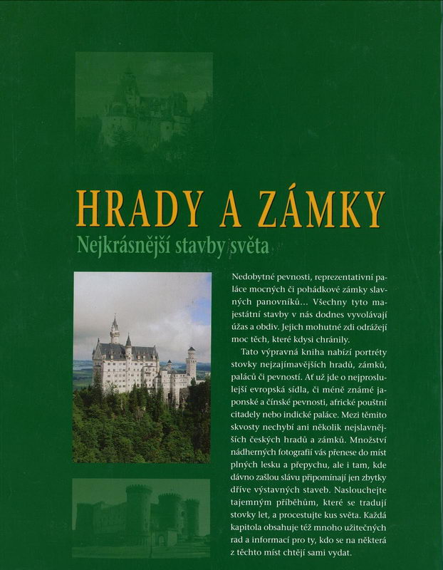 Hrady a zámky - nejkrásnější stavby světa