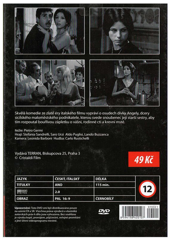 Svedená a opuštěná DVD