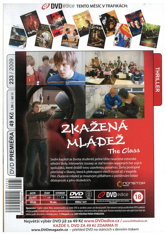Zkažená mládež DVD