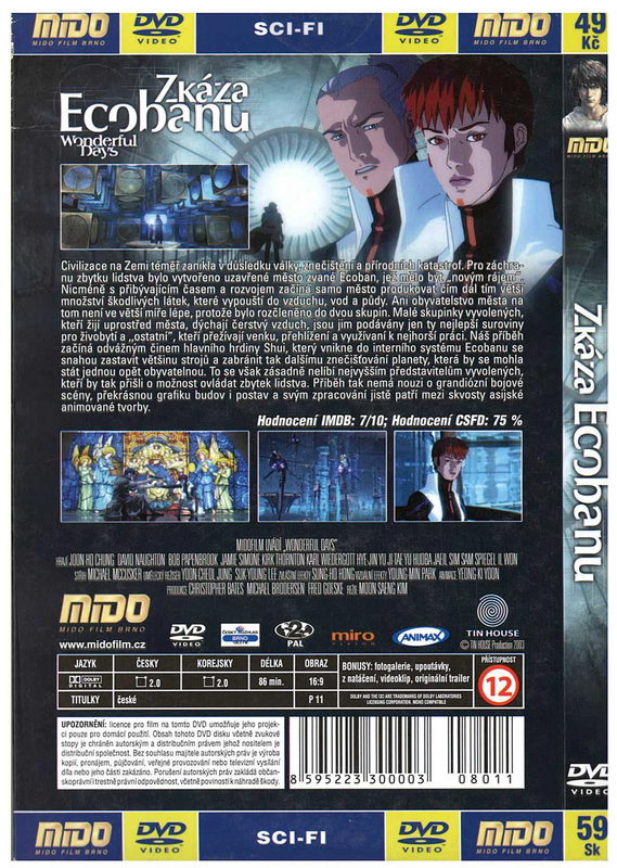 Zkáza Ecobanu DVD