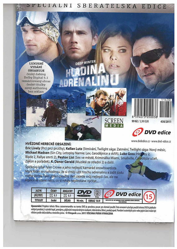 Hladina adrenalinu DVD