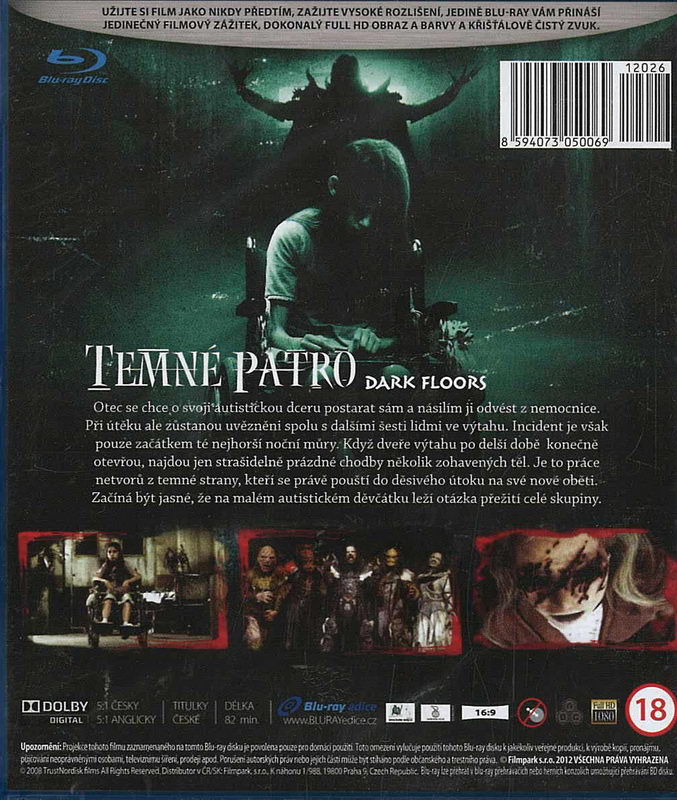 Temné patro, blu-ray disc