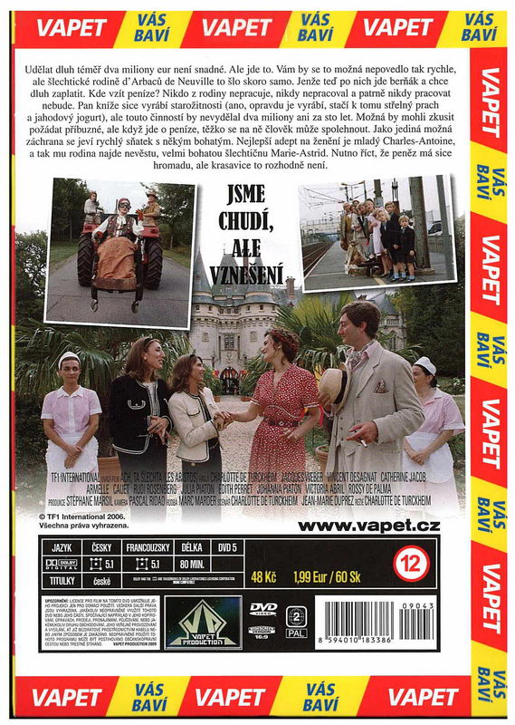 Ach, ta šlechta DVD