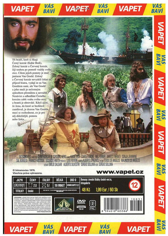 Černý korzár DVD
