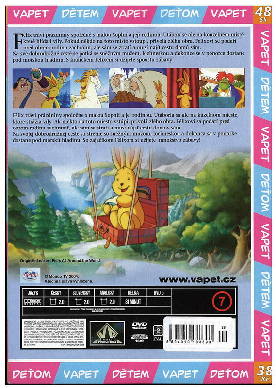 Králiček Felix DVD