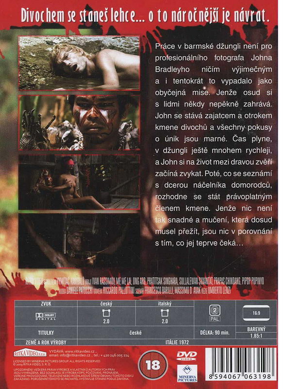Vymítač kanibalů DVD