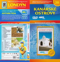 Kanárské ostrovy DVD cestopis